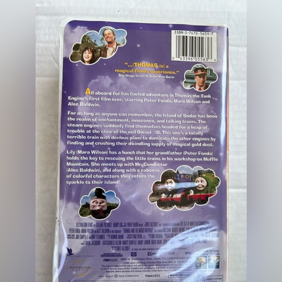 2000 Thomas the Train magic railroad vintage VHS video movie - Picture 6 of 8